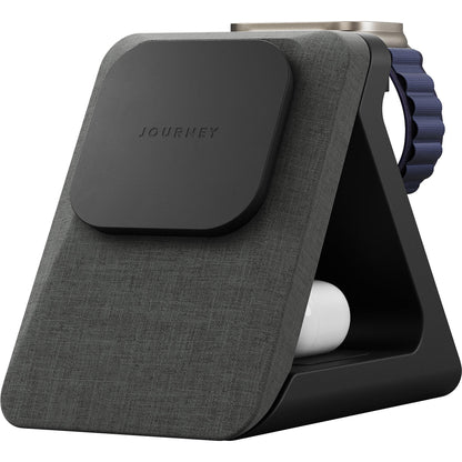 Journey Summit Ultra 3-in-1 Qi2 25W Wireless Charger (Black)