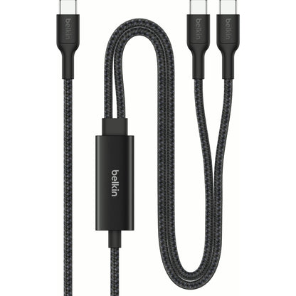 Belkin BoostCharge Pro 140W Dual USB-C to C Cable 1.5m (Black)