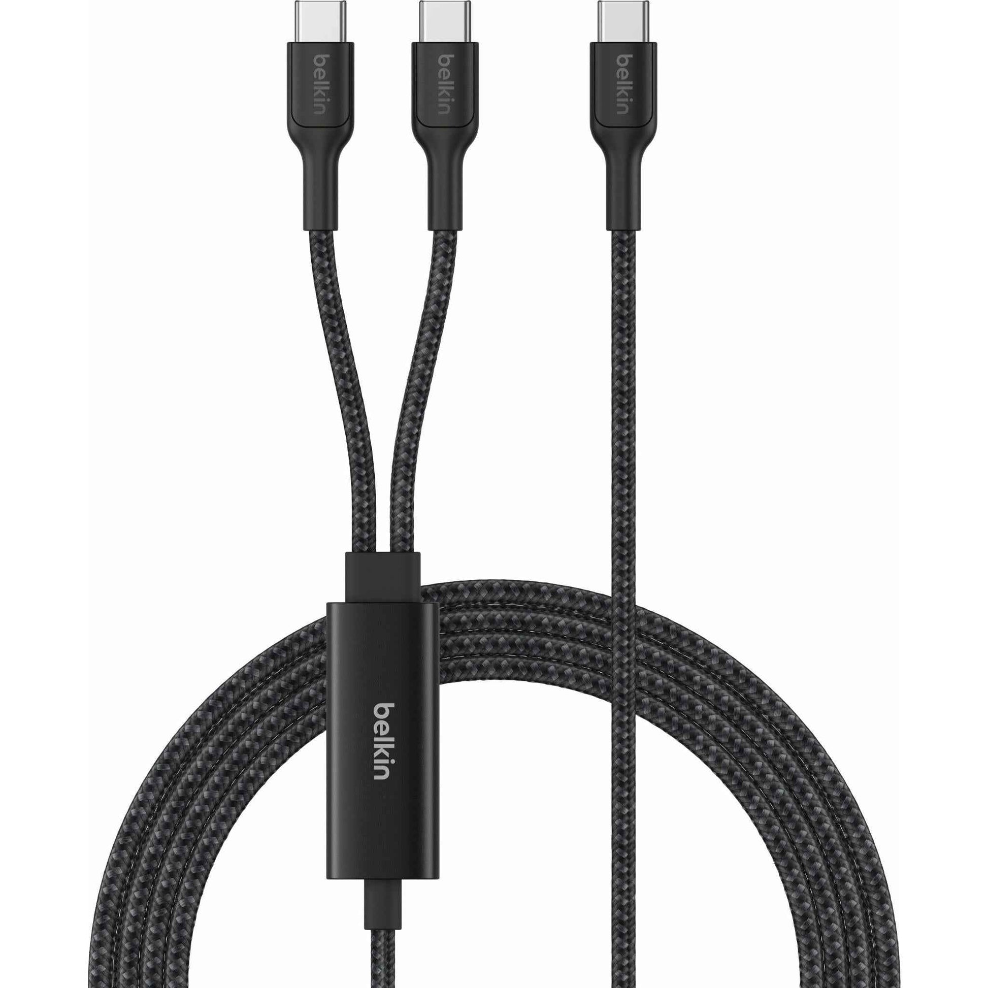 Belkin BoostCharge Pro 140W Dual USB-C to C Cable 1.5m (Black)