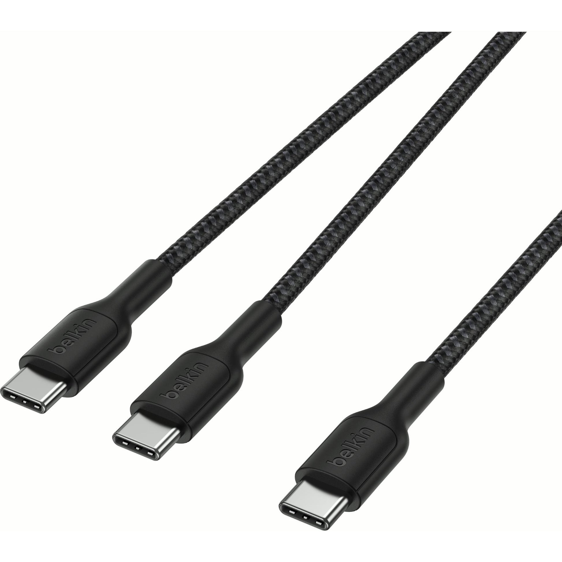 Belkin BoostCharge Pro 140W Dual USB-C to C Cable 1.5m (Black)