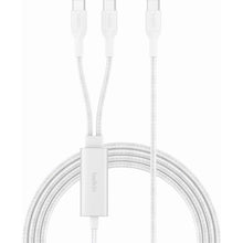 Belkin BoostCharge Pro 140W Dual USB-C to C Cable 1.5m (White)