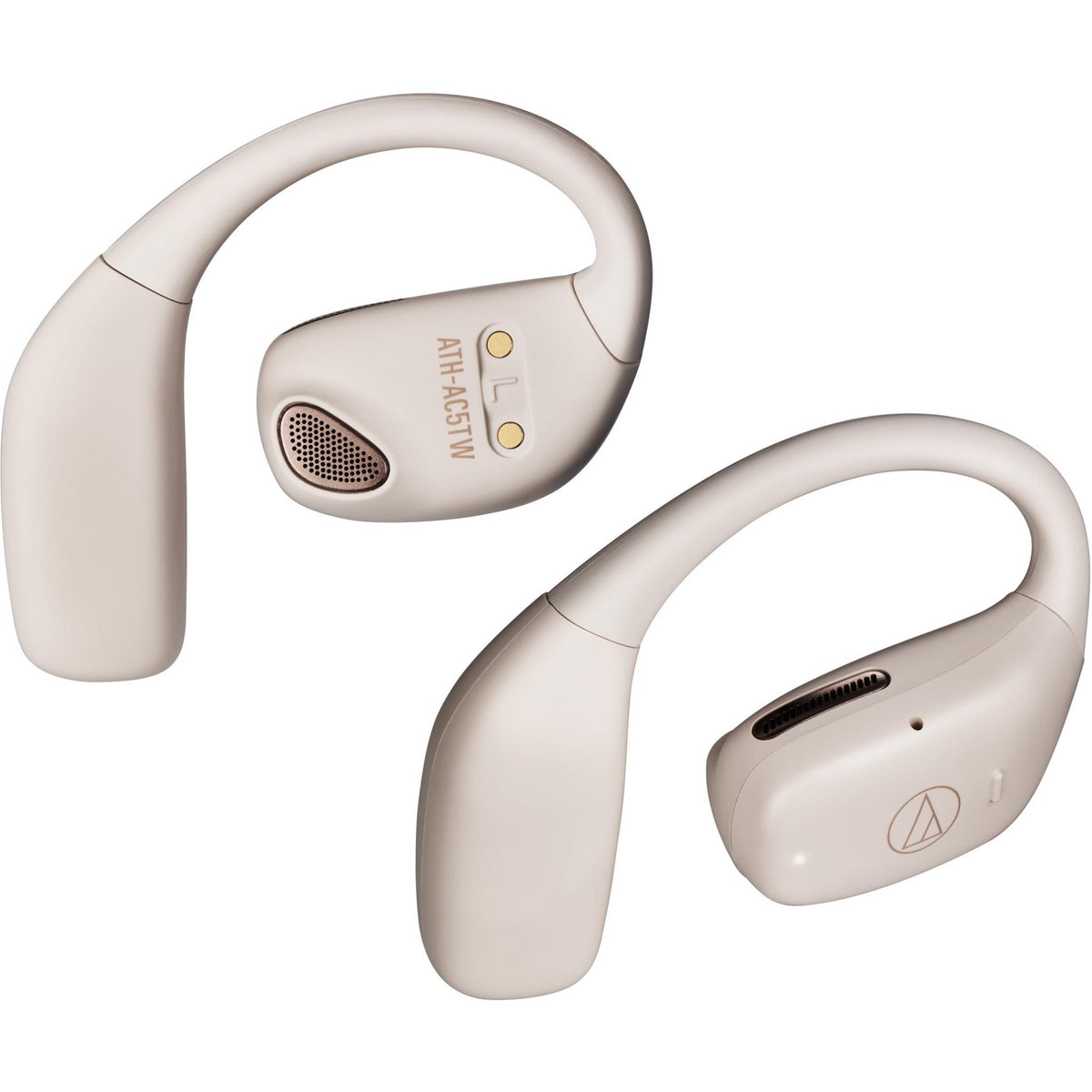 Audio-Technica AC5-TW True Wireless Open-Ear Headphones (White)