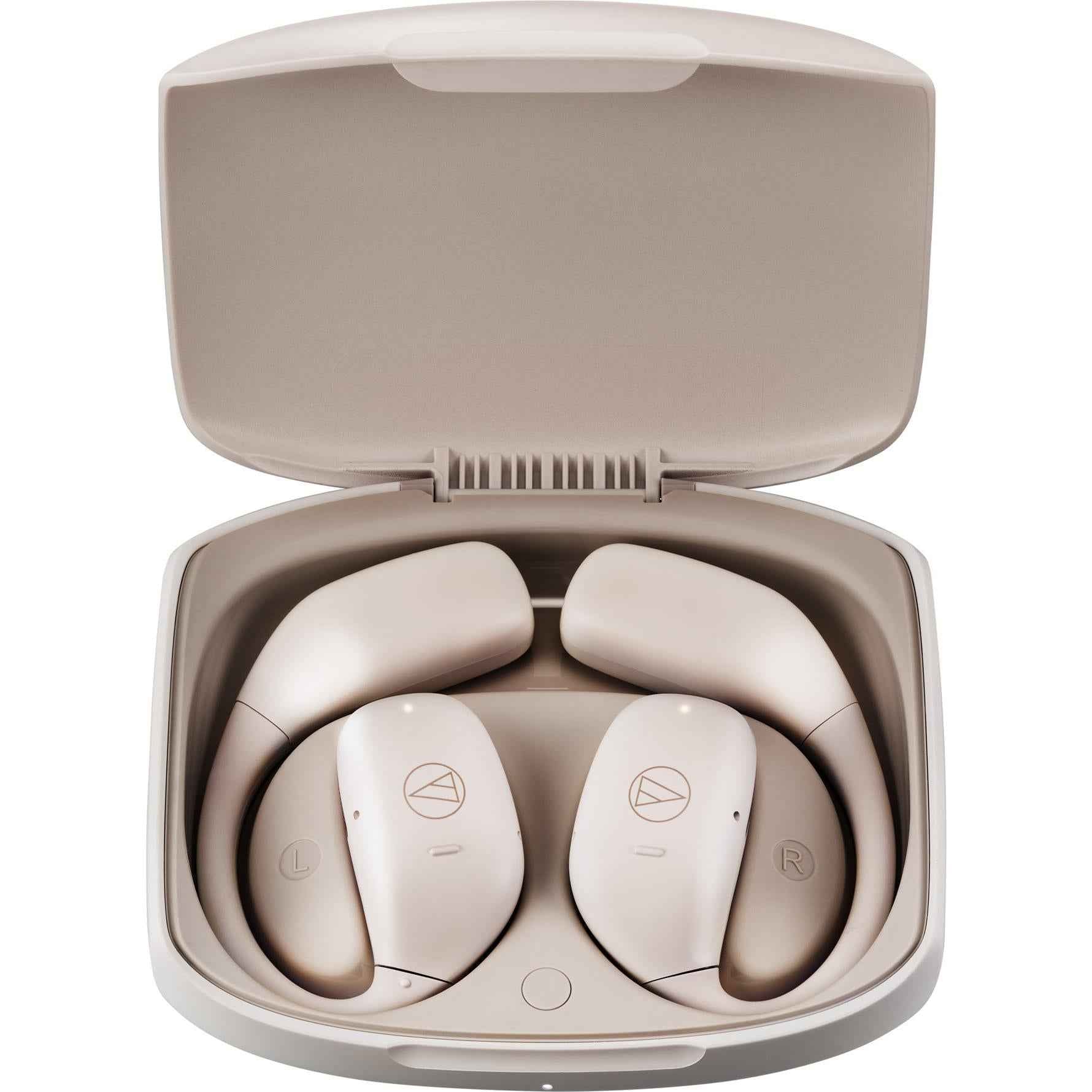 Audio Technica AC5-TW True Wirless Open-Ear Headphones (White)