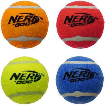 Nerf Squeak Dog Toy Balls 4 pack