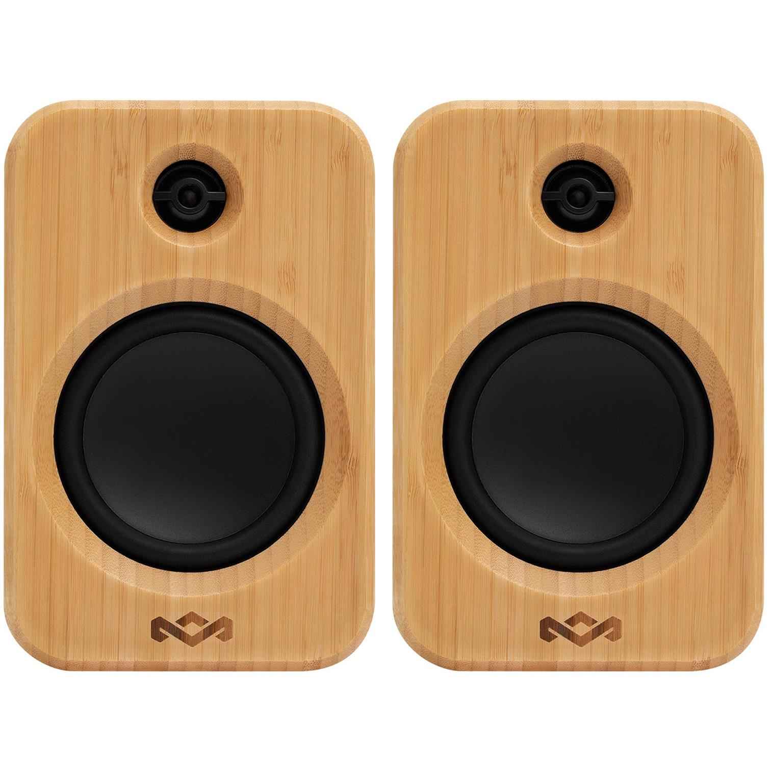 Marley Get Together Duo 2 Bookshelf Speakers (Signature Black)
