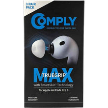 Comply TRUEGRIP Max Headphone Ear Tips for AirPods Pro 3 (White) [Assorted]