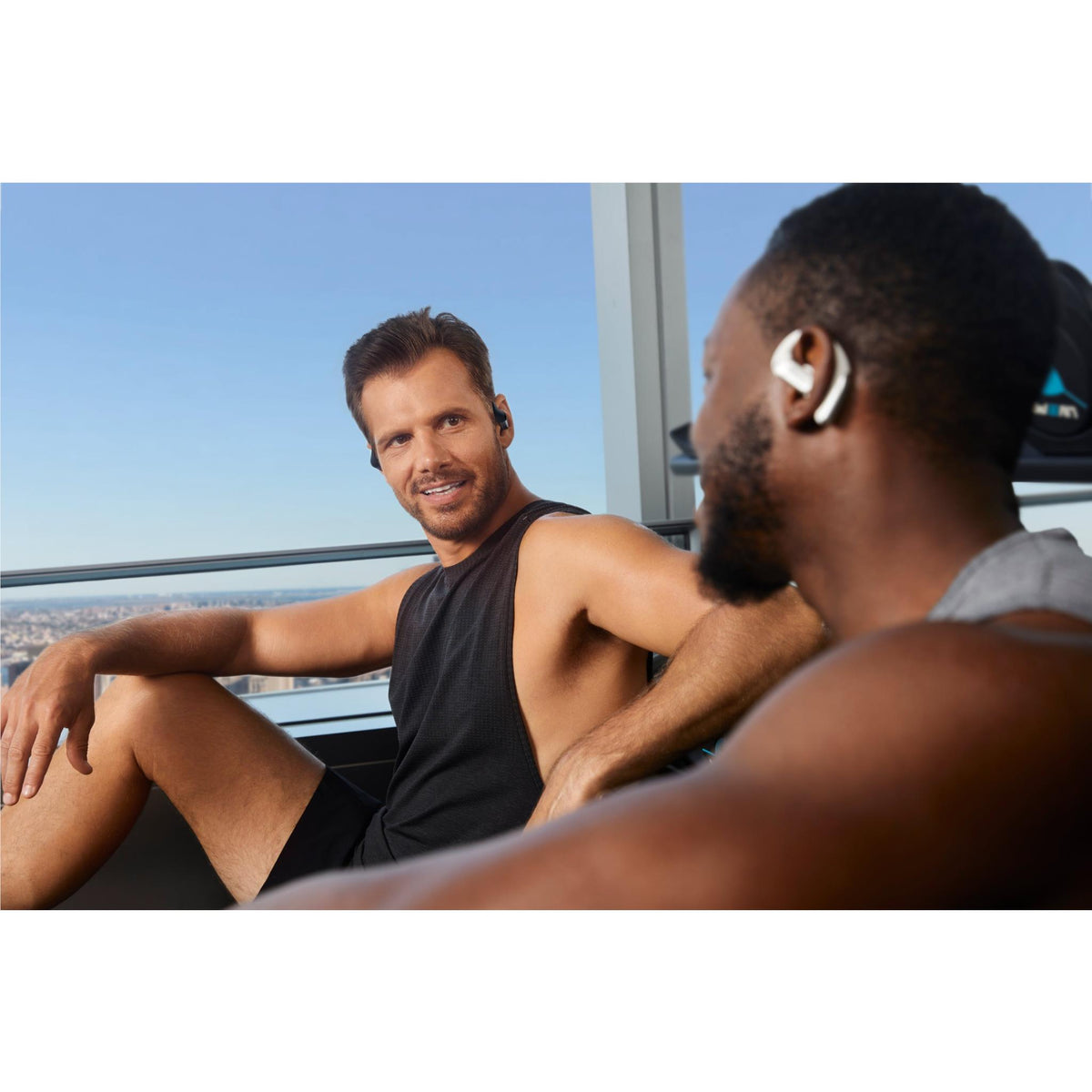 Shokz OpenFit Pro Wireless Open-Ear Headphones (White)