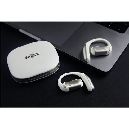Shokz OpenFit Pro Wireless Open-Ear Headphones (White)