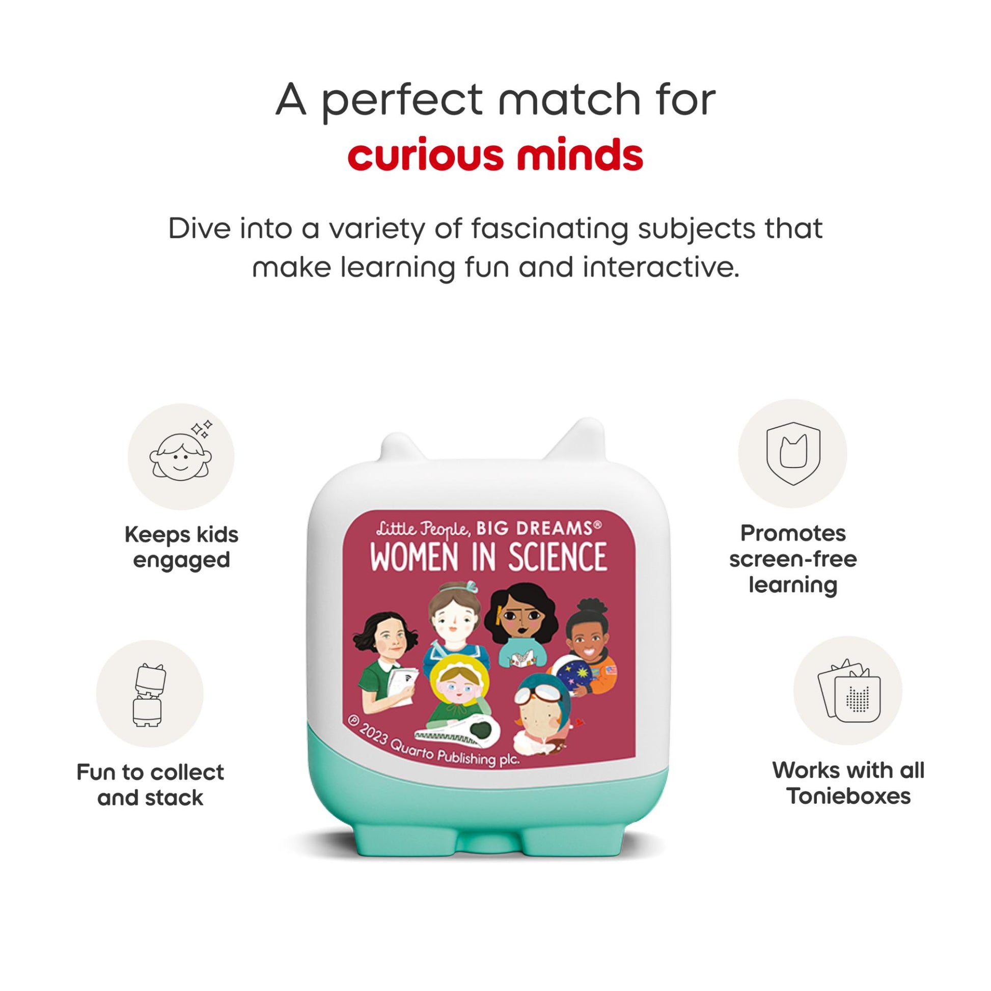 Little People Big Dreams - Women In Science Clever Tonie