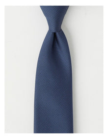 Plain Tie in Navy