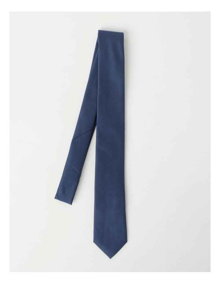 Plain Tie in Navy
