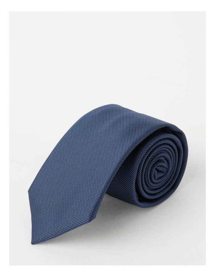 Plain Tie in Navy