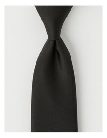 Plain Tie in Black