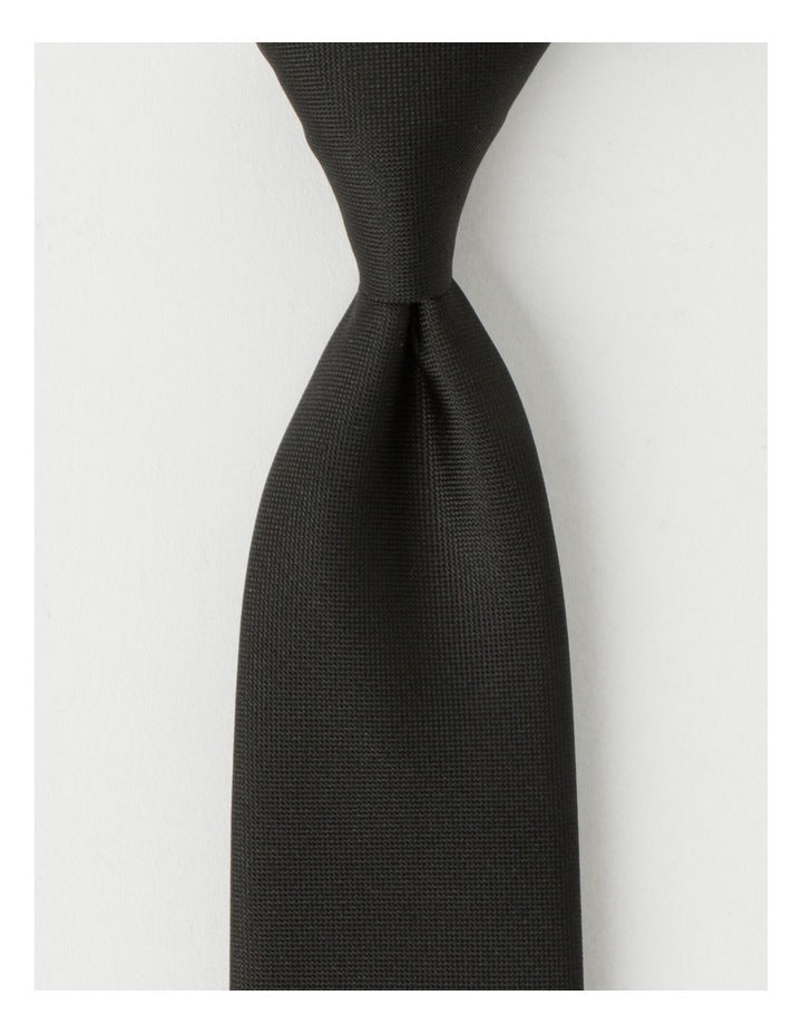 Plain Tie in Black