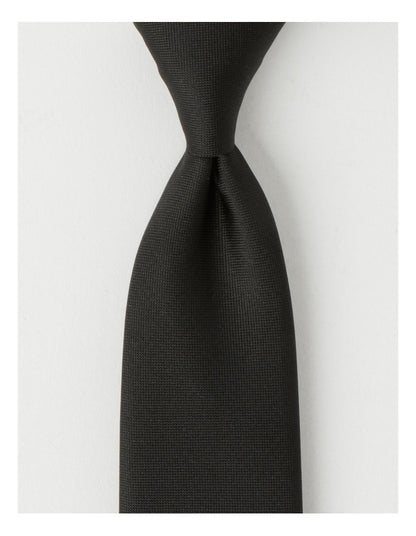 Plain Tie in Black