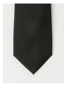 Plain Tie in Black