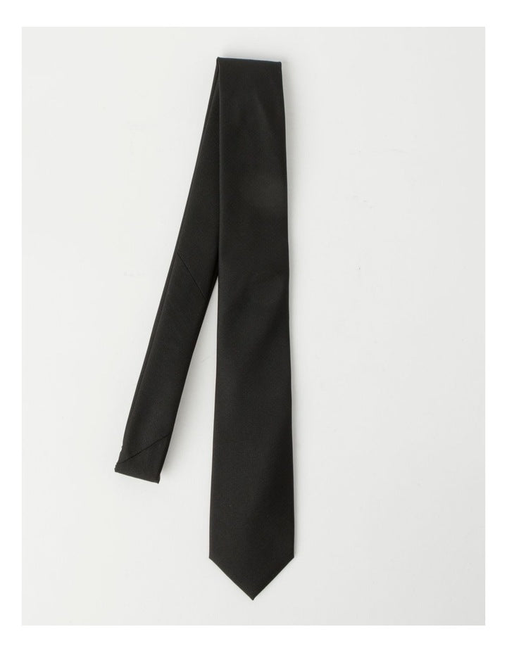 Plain Tie in Black