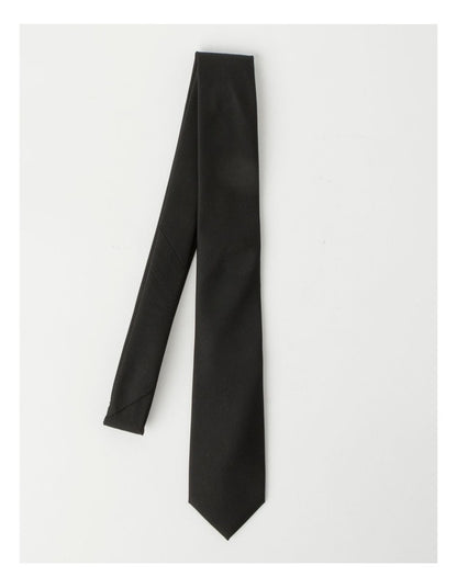 Plain Tie in Black