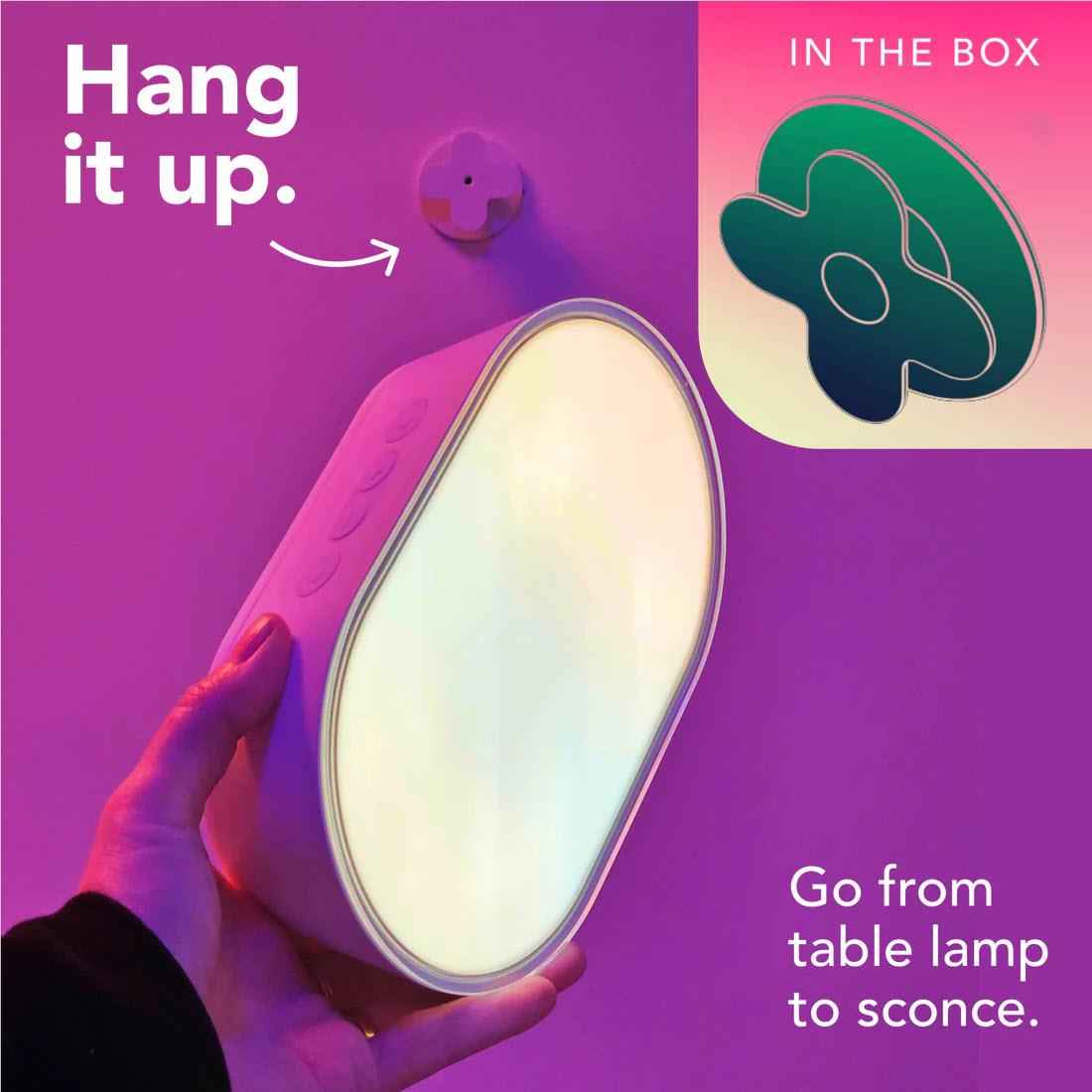 LIFX Luna Table and Wall Colour Lamp