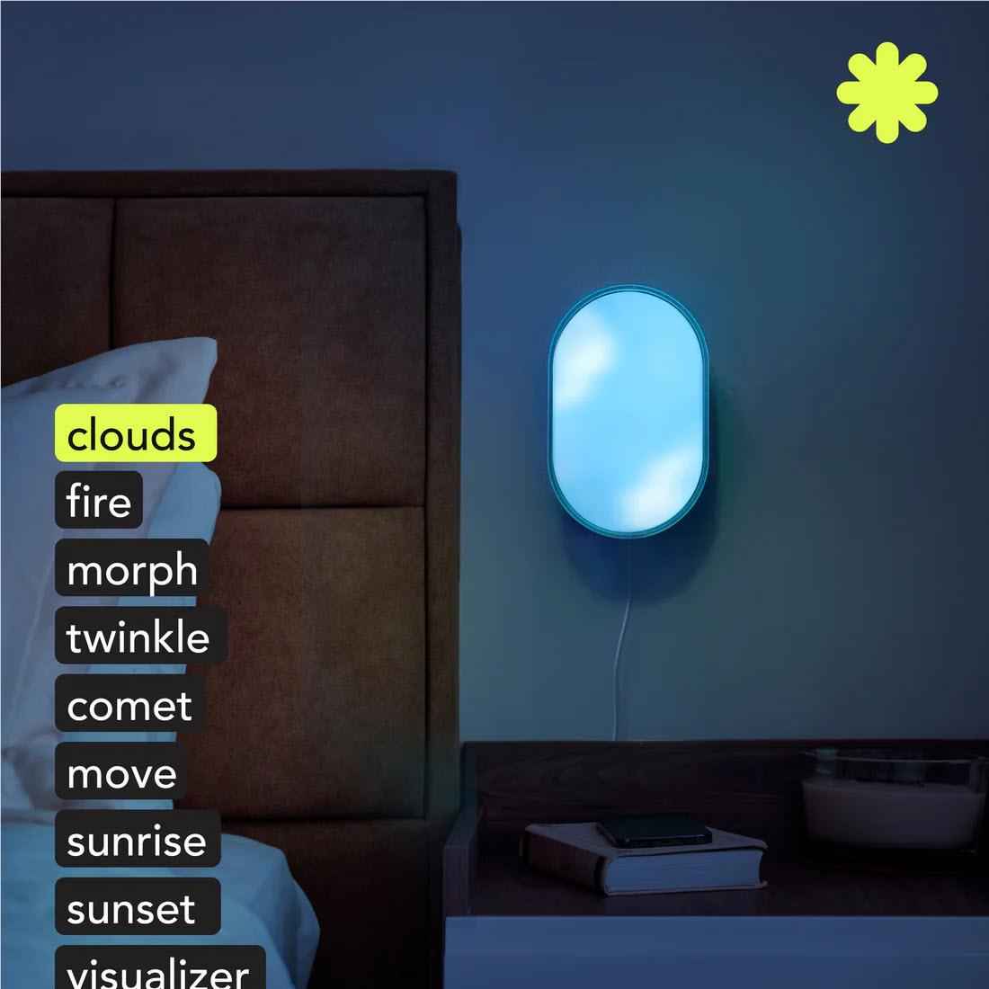 LIFX Luna Table and Wall Colour Lamp