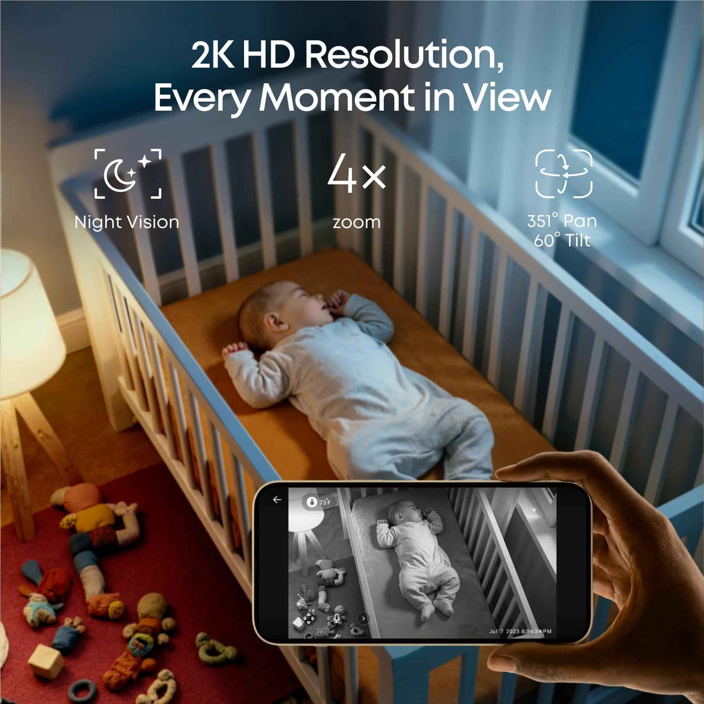 eufy C10 2K Baby Monitor