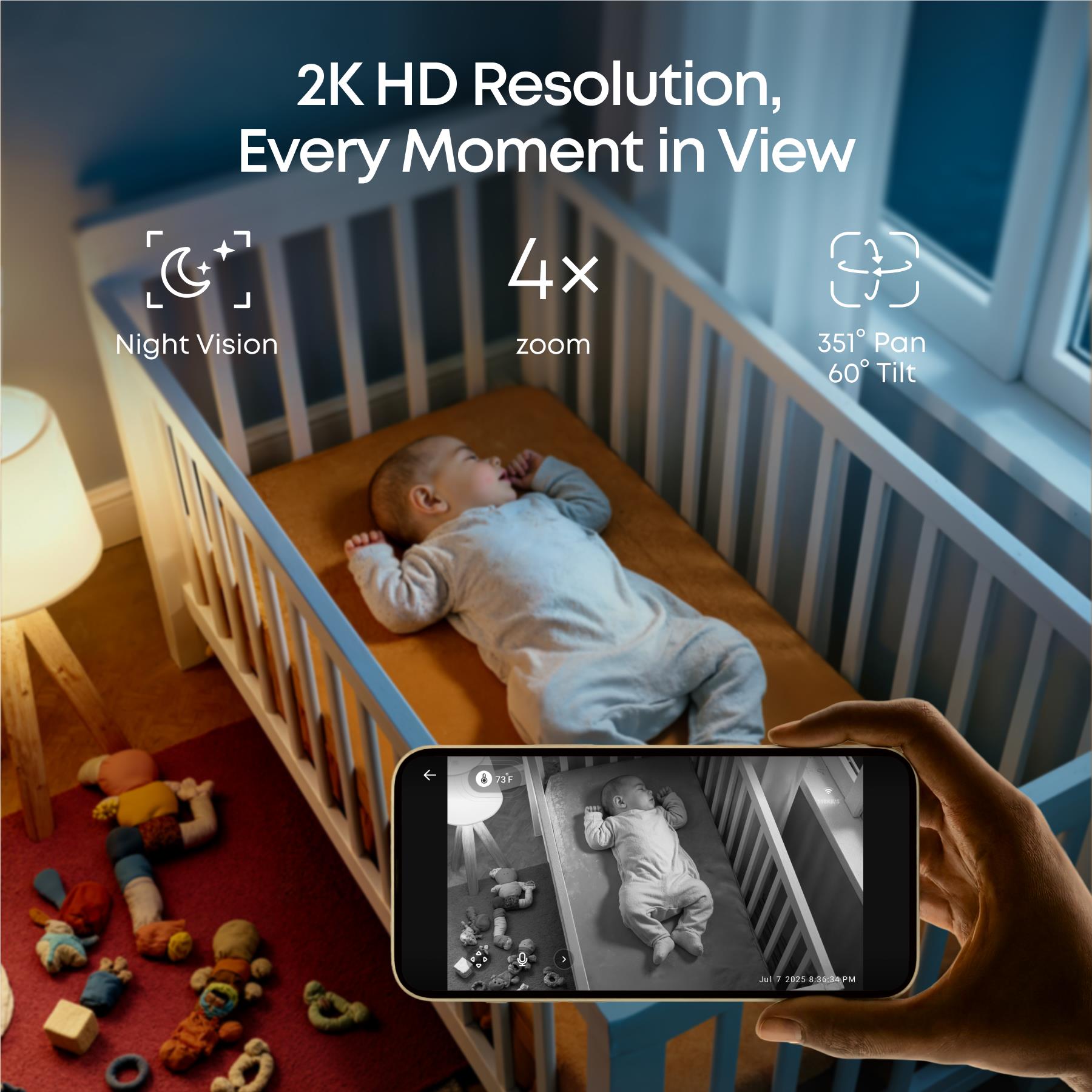 eufy C10 2K Baby Monitor