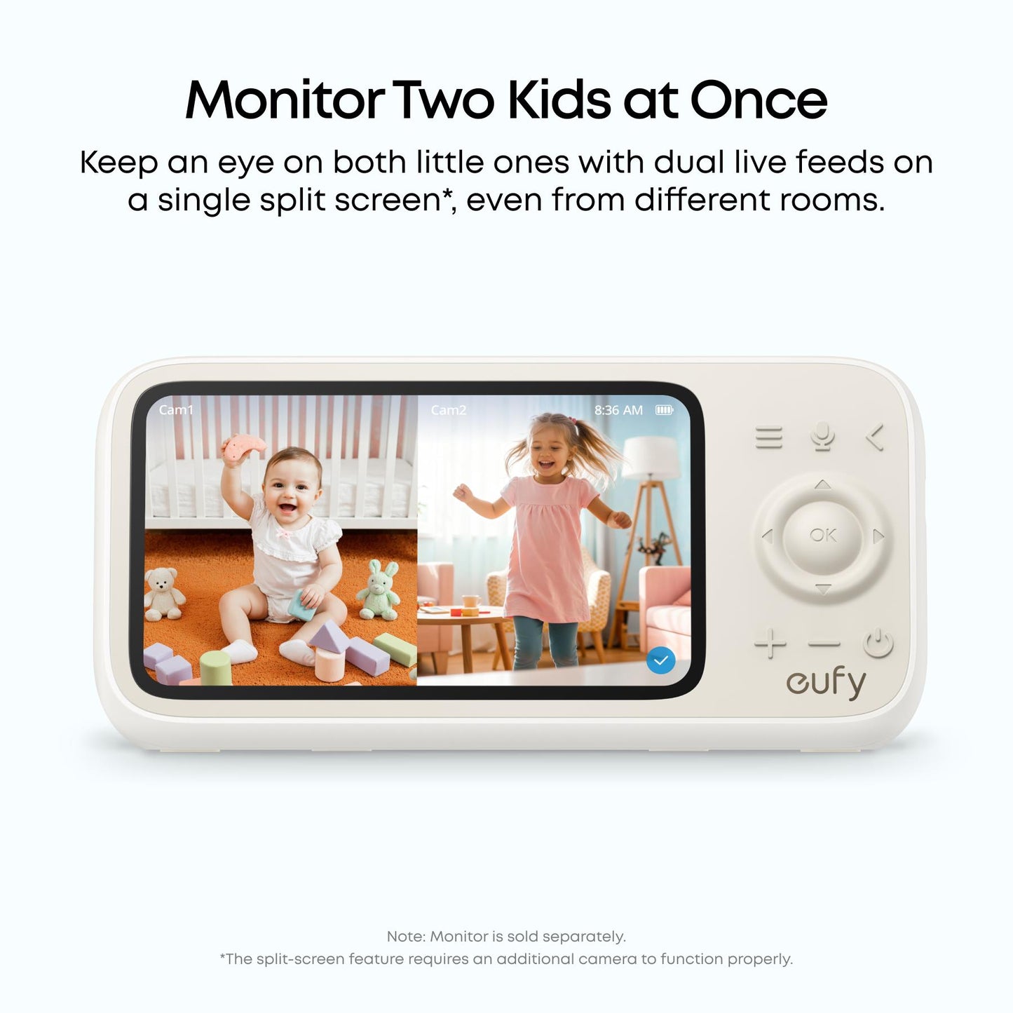 eufy C10 2K Stand Alone Baby Monitor