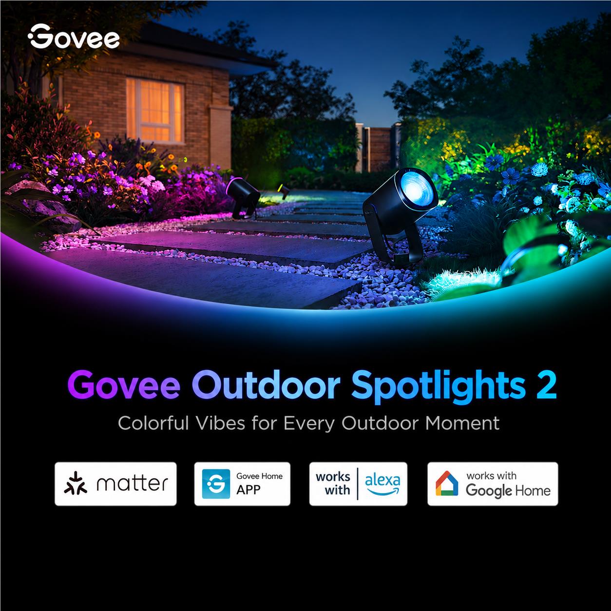 Govee Outdoor Spotlights 2
