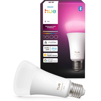 Philips Hue 15W A67 Colour Bulb (B22)
