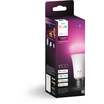 Philips Hue 15W A67 Colour Bulb (B22)