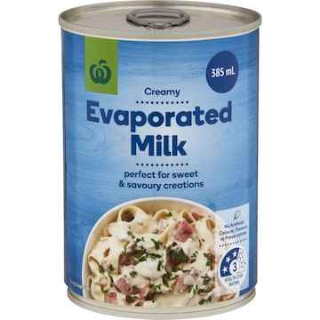Woolworths Evaporated Milk 385mL