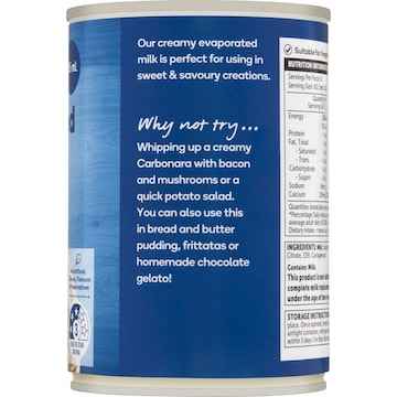 Woolworths Evaporated Milk 385mL