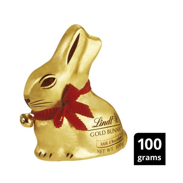LINDT EASTER GOLD BUNNY MILK CHOCOLATE 100G