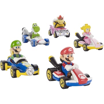 Die-Cast Racing Karts - 1:64 Scale Replica Vehicles