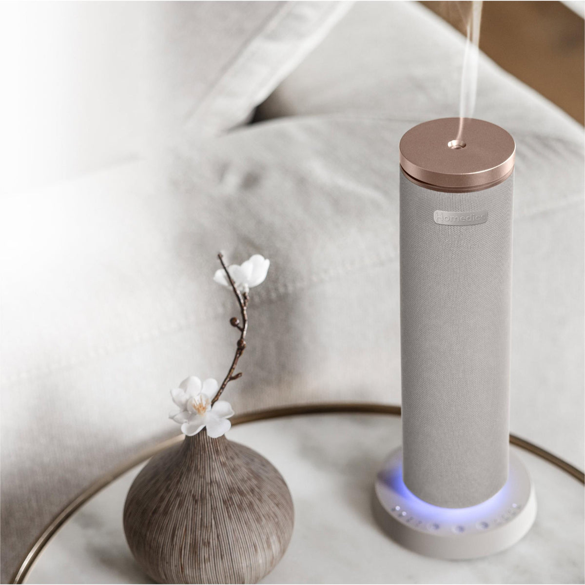 Homedics SereneScent Waterless & Wireless Diffuser Bundle