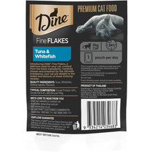 Dine Fine Flakes Tuna & Whitefish Wet Cat Food 35g
