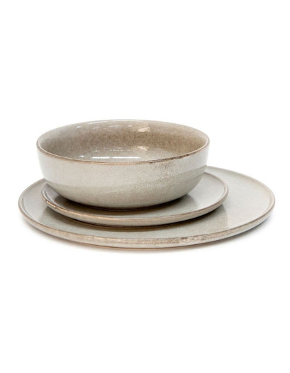 Relic Dinner Set 12 Piece in Moss