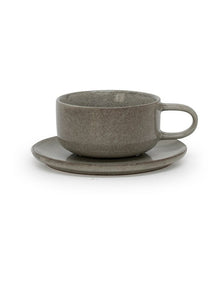 Relic Tea Cup and Saucer Set 260ml in Green