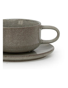 Relic Tea Cup and Saucer Set 260ml in Green