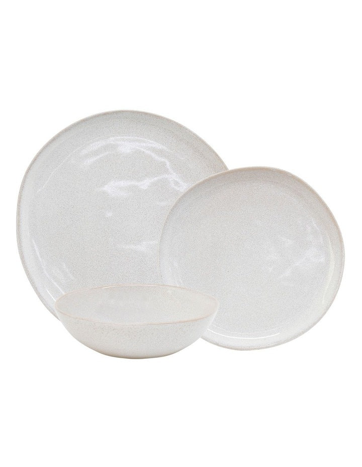 Series Dinner Set 12 Piece in Grey