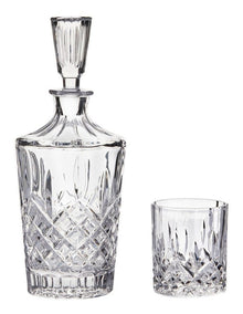 Bond Harding Decanter And Tumbler Set 5 Piece in Clear