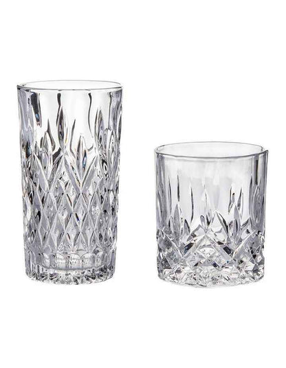 Bond Harding Tumbler Set 12 Piece in Clear
