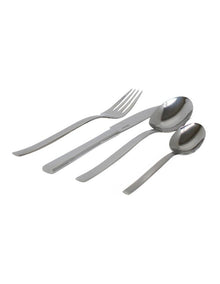 Monaco Cutlery Set 24 Piece in Silver