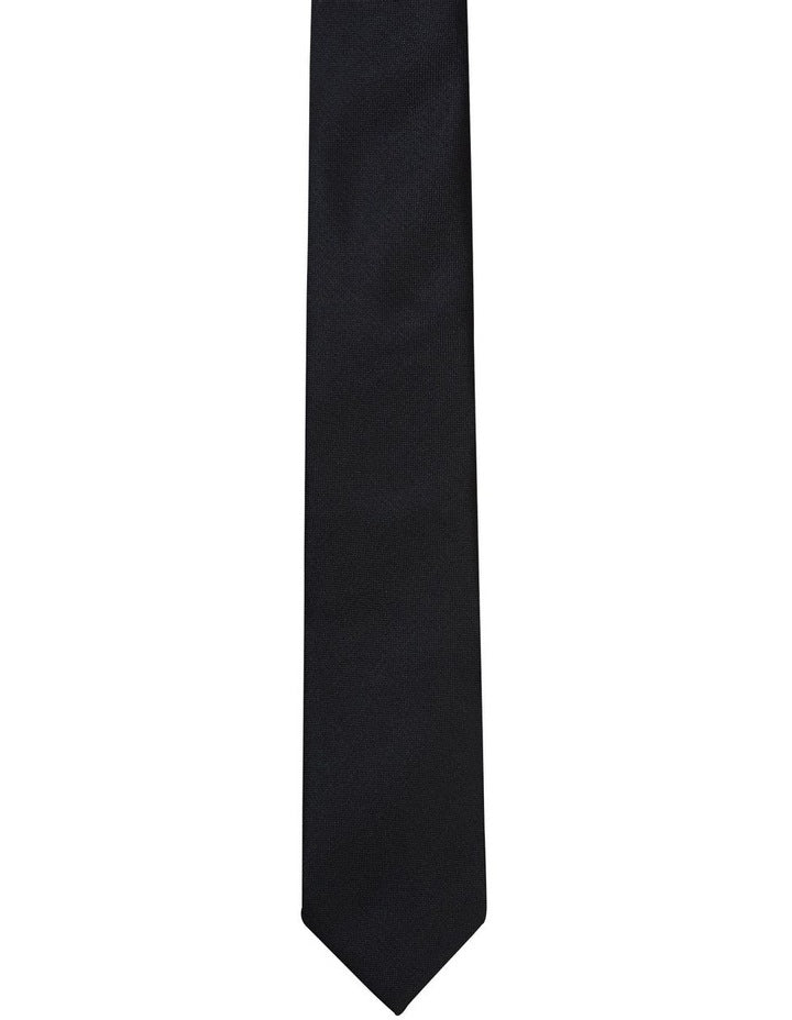 Plain Tie in Black
