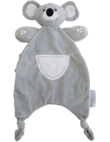 Aussie Animal Comforter Toy Koala in Grey