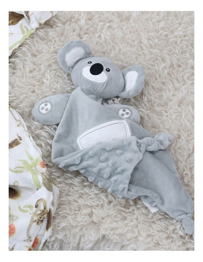 Aussie Animal Comforter Toy Koala in Grey