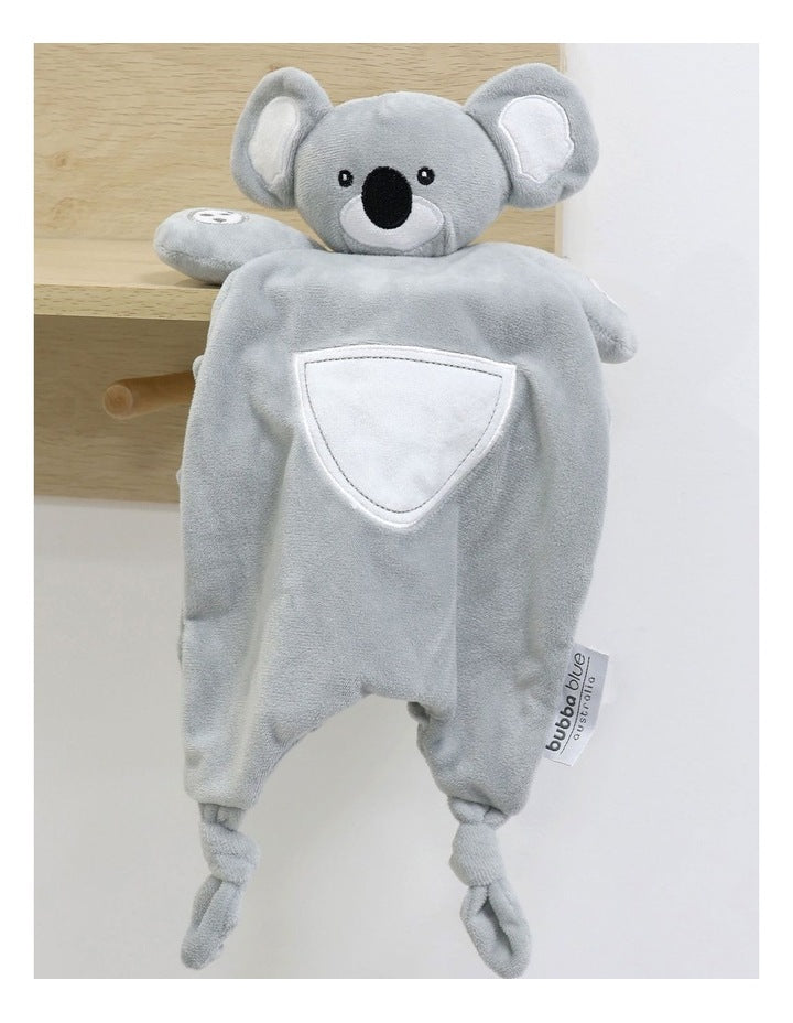 Aussie Animal Comforter Toy Koala in Grey
