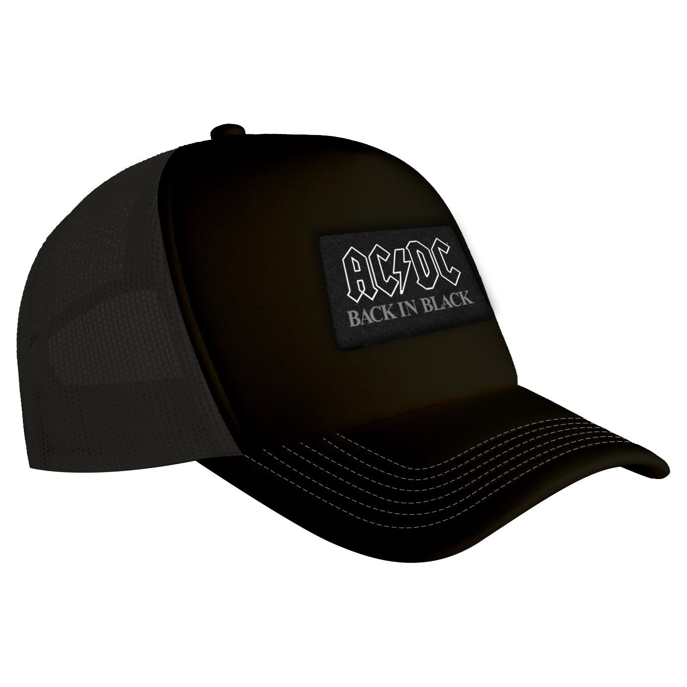 AC/DC - Back In Black Patch Cap