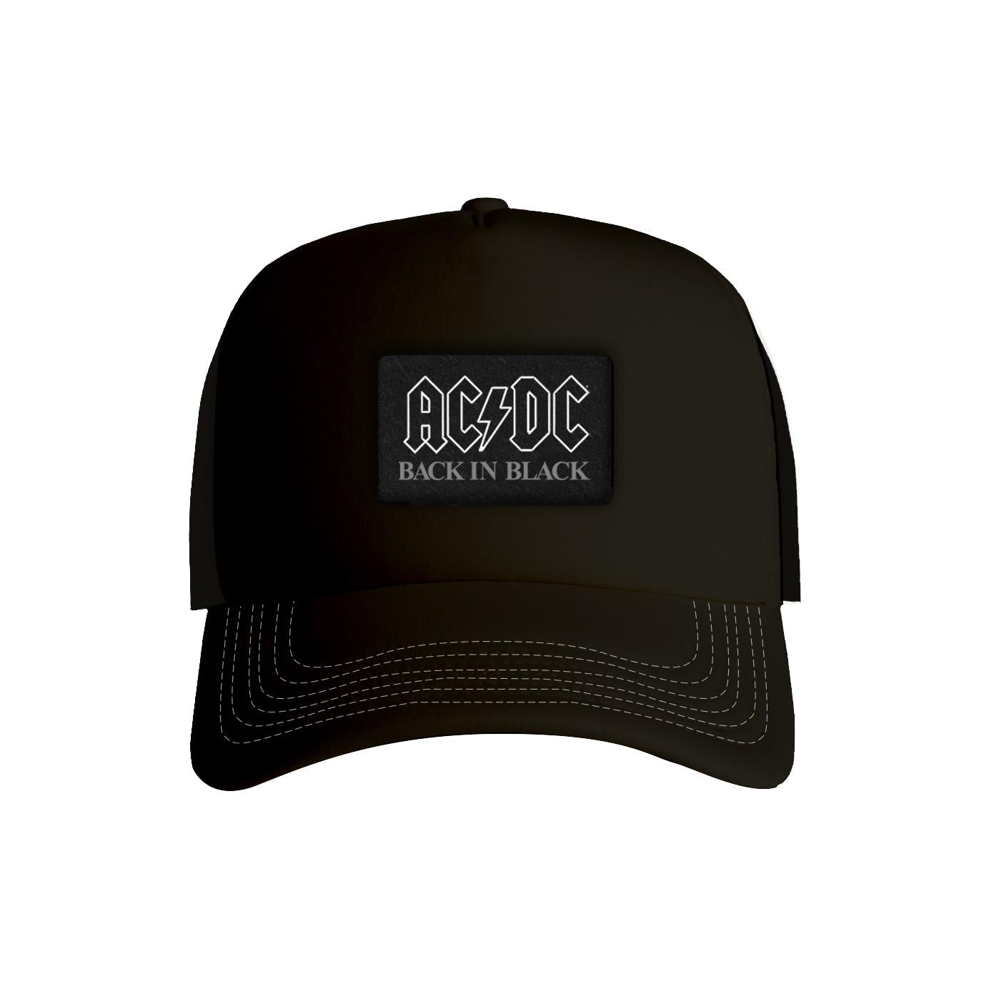 AC/DC - Back In Black Patch Cap