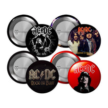 AC/DC - 4 Badge Pack